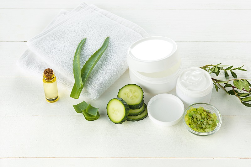 Cucumber,And,Aloe,Cosmetic,Cream,Face,,Skin,And,Body,Care